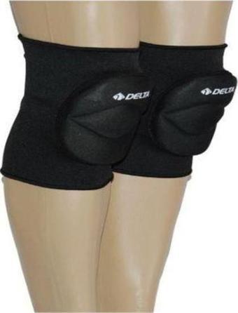 Delta Deluxe Unisex Voleybol Dizliği Siyah (Çiftli)