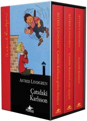 Çatıdaki Karlsson Serisi Kutulu Özel Seti-3 Kitap Takım - Astrid Lindgren - Pegasus Yayınevi