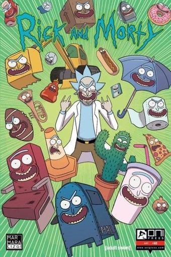 Rick and Morty 40 - Zac Gorman - Marmara Çizgi