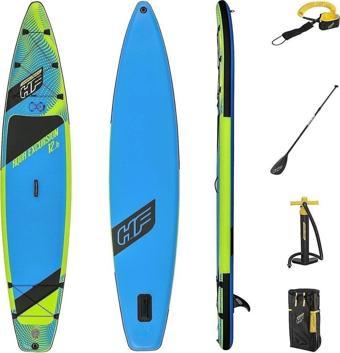 Bestway 65373 Aqua Excursion Sörf Tahtası Hazır Set Stand Up Paddle