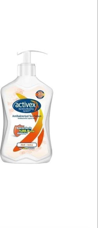 Activex Antibakteriyel Sıvı Sabun Aktif 500 Ml