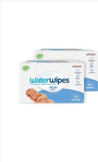 Waterwipes Doğal Yeni Biodegradable Original Baby Wipes (24x60 - 1440 Yaprak)