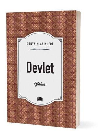 Devlet - Eflatun  - Ema Klasik Yayınları