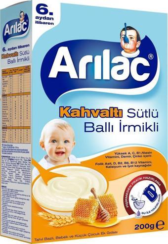 Arılac Ballı Irmikli Kaşık Maması 200 G