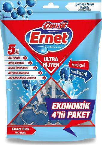 Ernet Ultra H.Çamaşır Suyu Katkılı 4X50G