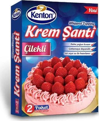 Kenton Krem Şanti Çilekli 150 Gr