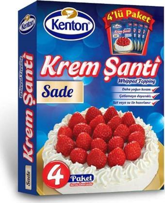 Kenton Krem Şanti Sade 300 Gr