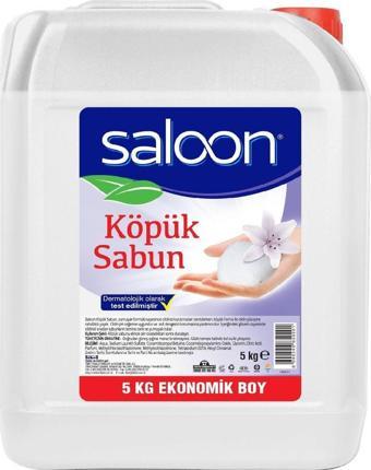 Saloon Şeffaf Floral Köpük Sabun 5 L