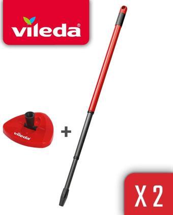 Vileda Turbo Sap + Turbo Classic Üçgen Başlık 2'li Paket