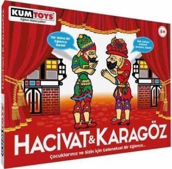 Kumtoys Hacivat ve Karagöz Sahne Oyunu