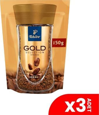 Tchibo Gold Selection Çözünebilir Kahve Ekonomik Paket 150 Gr 3'lü