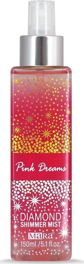 Mara Pink Dreams Diamond Shimmer Mist Vücut Spreyi 150 ml