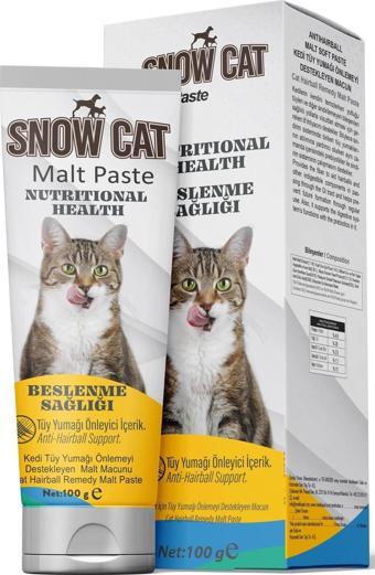 Snow Cat Malt Paste Tüy Yumağı Önleyici 100 Gr