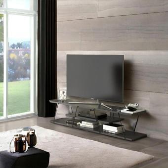 Homedora Tessa Modern Tv Ünitesi Antrasit-siyah 31x143x32 cm