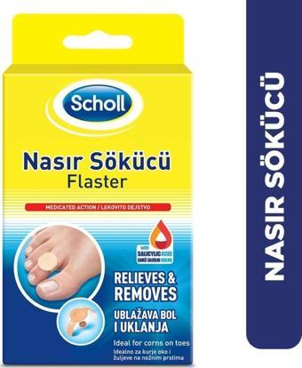 Scholl Su Geçirmez Nasır Sökücü Flaster 4'lü