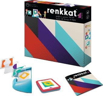 RENKKAT (Tek Kişilik) İlkokul Dikkat Zeka Oyunu 4+ Yaş 1+ Oyuncu