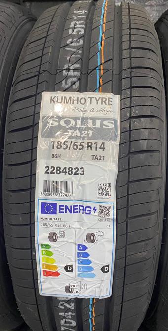 Kumho Solus TA21 185/65R14 86H Yaz Lastiği 2023 Üretim