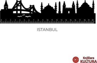 Legami Sıyah Cetvel Istanbul Sıluetı 20 Cm