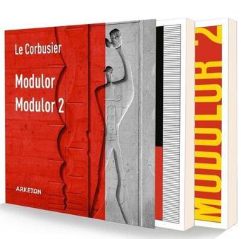 Modulor-Modular 2 Seti - 2 Kitap Takım - Le Corbusier - Arketon Yayıncılık