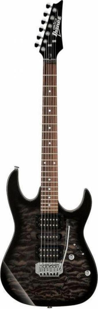 Ibanez GRX70QA-TKS Transparent Black Sunburst Elektro Gitar