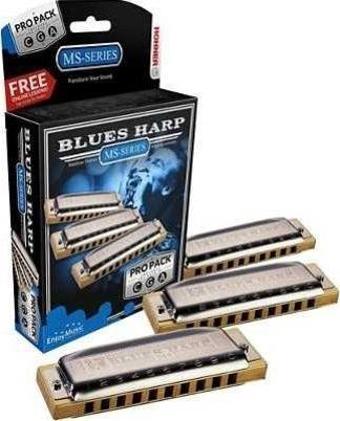 Hohner Blues Harp Mızıka Seti (Do-Sol-La Majör)