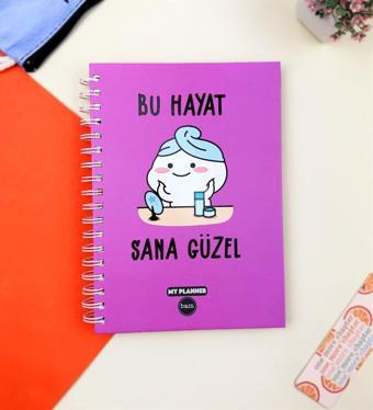 Bu Hayat Sana Güzel Tasarımlı Konuşan Ajanda