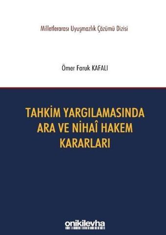 Tahkim Yargılamasında Ara ve Nihai Hakem Kararları - On İki Levha Yayıncılık