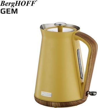 Berghoff Gem Natural 1.7 Litre Sarı Su Isıtıcısı