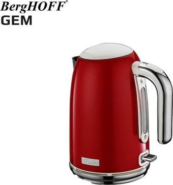 Berghoff Gem Retro 1.7 Litre Kırmızı Su Isıtıcısı