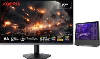 Zetta Airfly X6 Intel Core I7 14700K 16GB Ddr5 Ram 1tb Nvme M.2 SSD 20GB RTXA4500 Freedos Masaüstü Bilgisayar 27" 240Hz ZET966501634