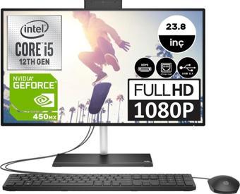 HP 24-CB1013NT Intel Core i5 1235U 32 GB 1 TB SSD MX450-2 GB Freedos 23.8" FHD All In One Bilgisayar 79N36EAW08