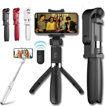 Selfie Stick L01 Bluetooth Kumandalı Selfie Çubuğu Tripod Monopod (2818)