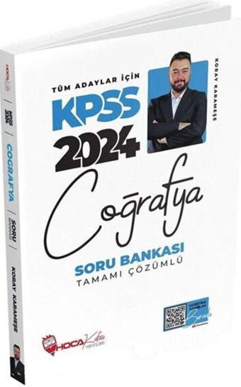 2024 KPSS Genel Kültür Tamamı Çözümlü Coğrafya Soru Bankası - Hoca Kafası Yayınları