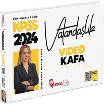 2024 KPSS Vatandaşlık Video Kafa Notlar  - Hoca Kafası Yayınları