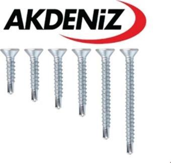 Akdeniz Yhb Matkap Uç Vida 4,8x100 Mm Çinko 5 Paket 1000 Adet