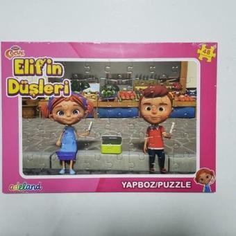 Adeland Trt Çocuk Elif'in Düşleri 48 Parça Yapboz (Puzzle)