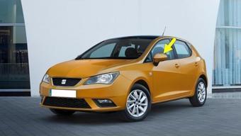 Seat İbiza 2013-2017 Sol Dış Dikiz Aynası Kapağı 6J0857537D