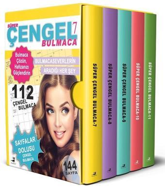 Süper Çengel Bulmaca Seti - 5 Kitap Takım - Kolektif  - Olimpos Yayınları