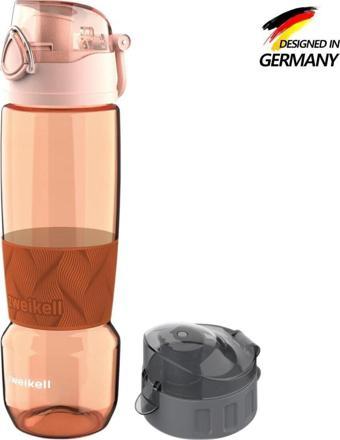 zweikell Diego Switch Rose Bpa Içermez 650 ml Tritan Suluk - Yedek Kapak Hediyeli