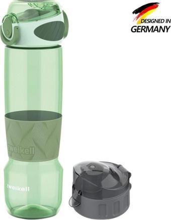 zweikell Nozer Switch Emerald Green Bpa Içermez 650 ml Tritan Suluk