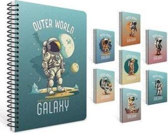 Gıpta Galaxy Sp.Pp Kapak Defter A4 80 Kareli