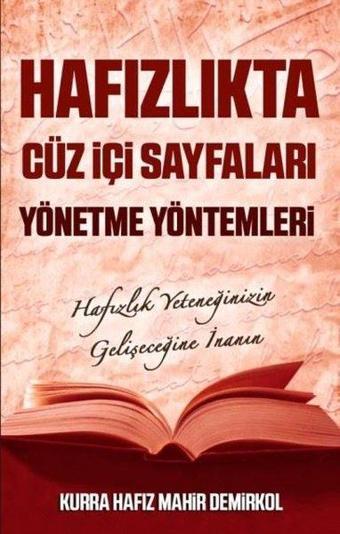 Hafızlıkta Cüz İçi Sayfaları Yönetme Yöntemleri - Mahir Demirkol - Kutup Yıldızı Yayınları