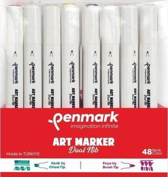 Penmark Marker's Art Brush Kalem 48 Li Set