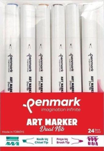 Penmark Marker's Art Brush Kalem 24 Lü Set