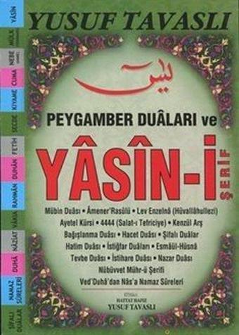 Peygamber Duaları ve Yasin-i Şerif - Çanta Boy Fihristli - Yusuf Tavaslı - Tavaslı