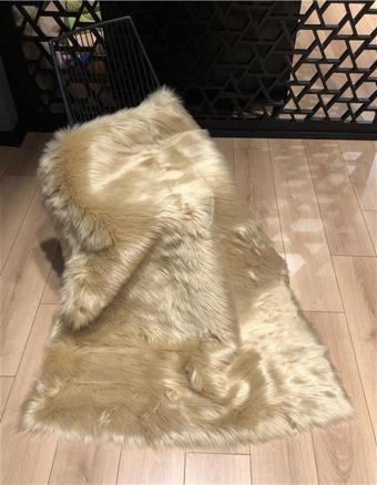 Markaev A Post Camel Peluş Yıkanabilir Kaymaz Taban Salon Mutfak Çocuk Koridor Yatak Odası Halısı