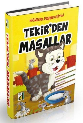 Tekir'den Masallar - Masallarla Değerler Eğitimi - Damla Yayınevi