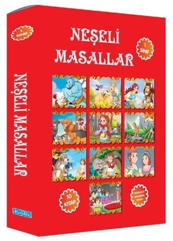 Neşeli Masallar Seti - 10 Kitap Takım - Kolektif  - Parıltı Yayınları