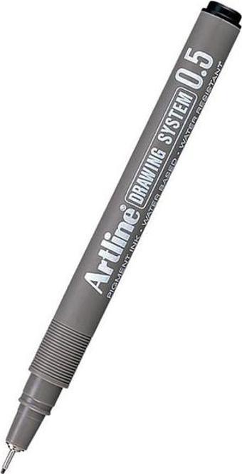 Artline 235 Çizim Kalemi 0.5 Siyah Ek-235/12 S