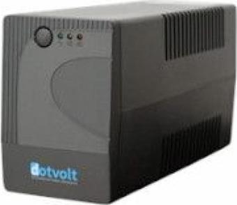 DOTVOLT LN 650VA(390W)UPS,1x7AH,5/15 Dk.